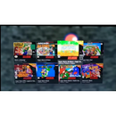 Game retrô + 2 controles Super Nintendo 2000 jogos